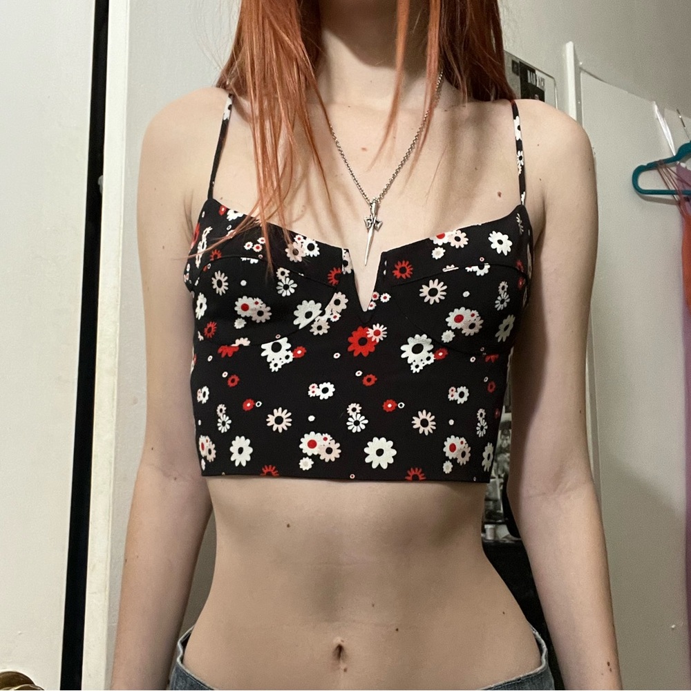 Planet Blue Raquel Crop Top